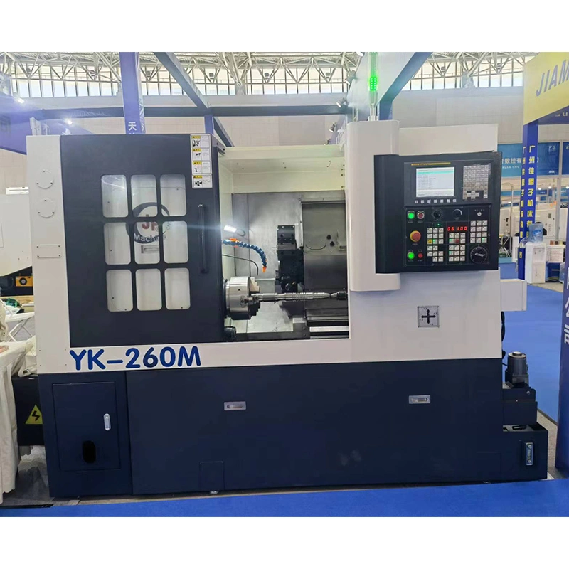 Heavy Duty Multi-Axis CNC Lathe Machine with High Positioning Accuracy (YK-260M)