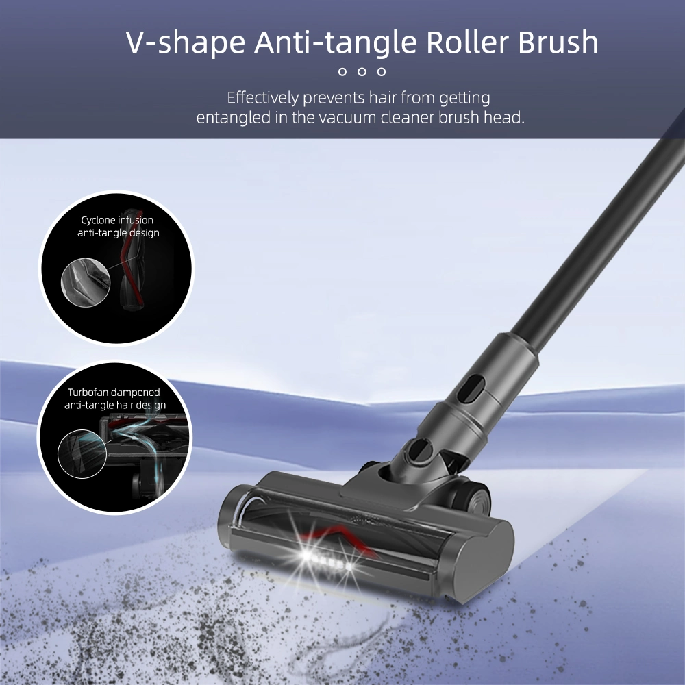 Intelligent Dust Sensor Home Big Suction Power Cordless Stick Vacuum Cleaner