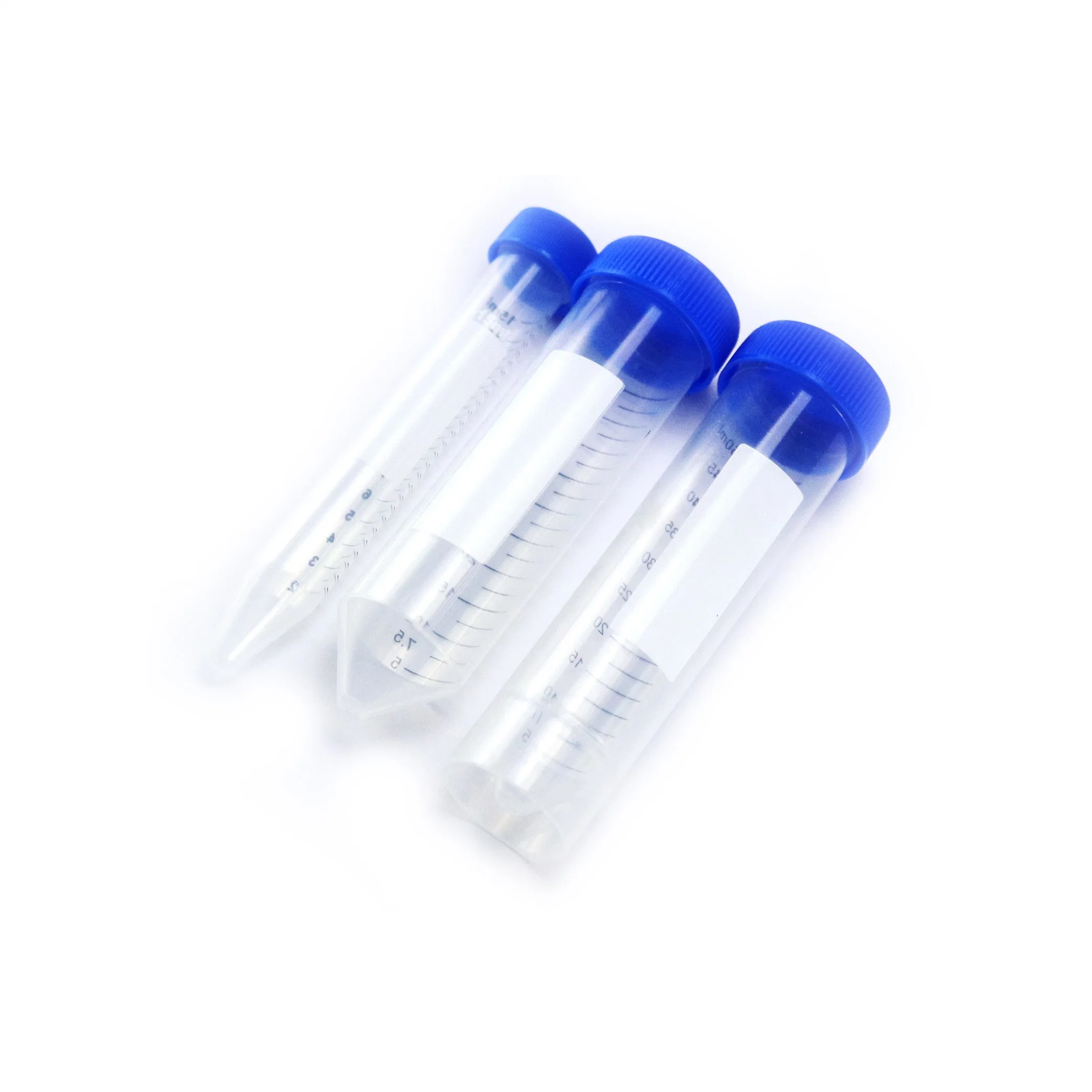 Laboratory Disposable Plastic 15ml 50ml Centrifuge Tubes Sterile Screw Caps