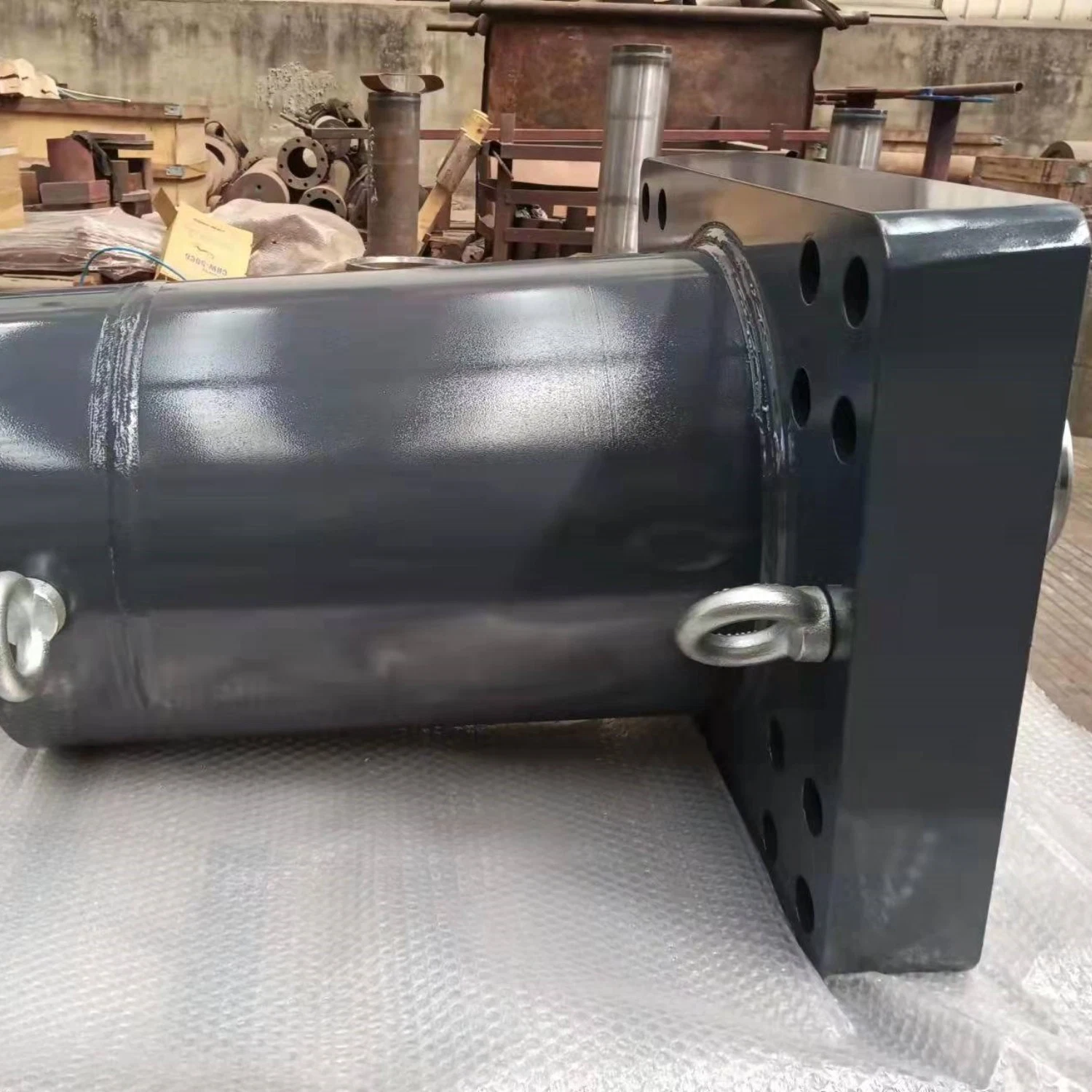 Mining Equipment Part Bespoke Hydraulic Cylinder with Sensor and Valve