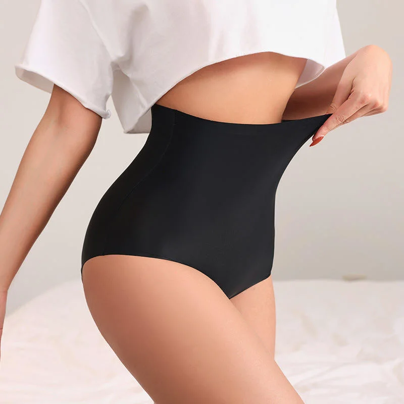 S-Shaper Menstrual Period Underwear for Women High Waist Cotton Postpartum Ladies Briefs