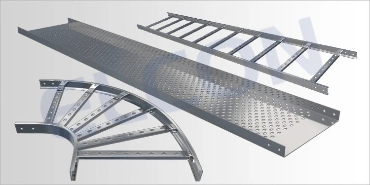 Outdoor Hot Dipped Galvanized Cable Ladder Tray Elbow Management