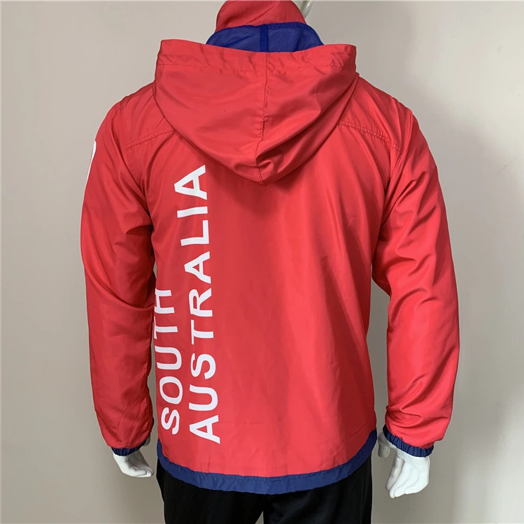 Custom Sublimation Waterproof Jacket Windproof Sports Tracksuit Jacket