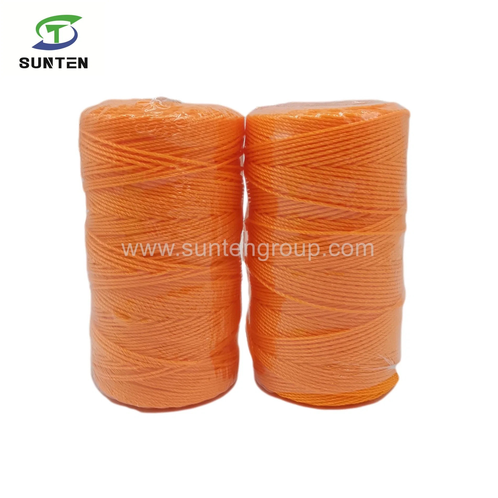 PE/PP à haute ténacité/polyester/nylon plastique Multi-Filament tordu/tressé/presse/filetage/Ligne/d'emballage filet de pêche la ficelle (210D/380D) par le tiroir de commande/du rabatteur/de Hank