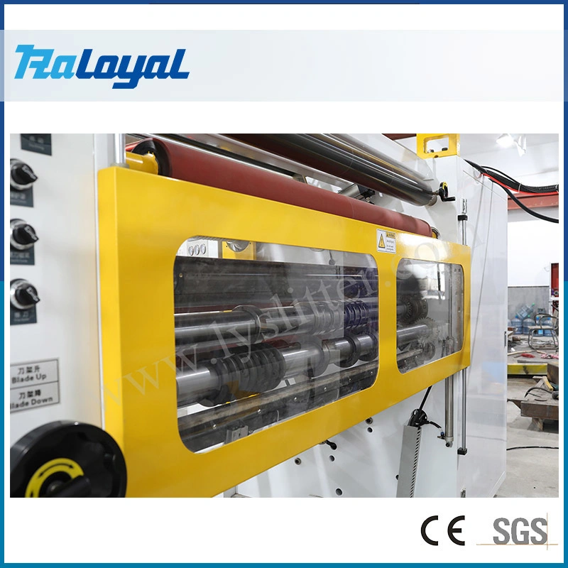 PLC Controlled Label Stock High Speed Slitting Rewinding Machine