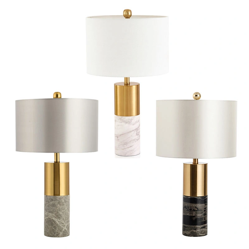 Marbletable-Lampe Im Modernen Amerikanischen Stil