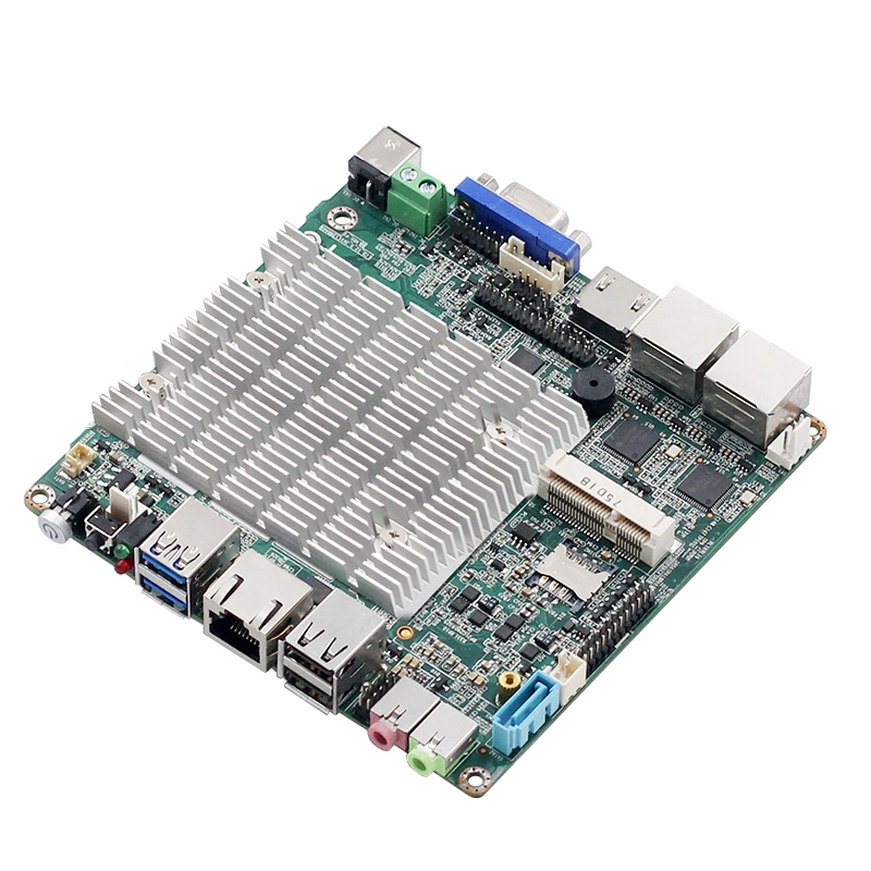 Fanless 2 LAN Lvds Small Mainboard Nano Motherboard