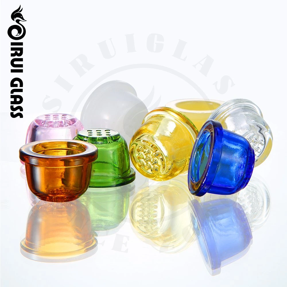 Sirui Wholesale/Supplier Silicone Use Removable Glass Bowl Smoking Accessories Tobacco