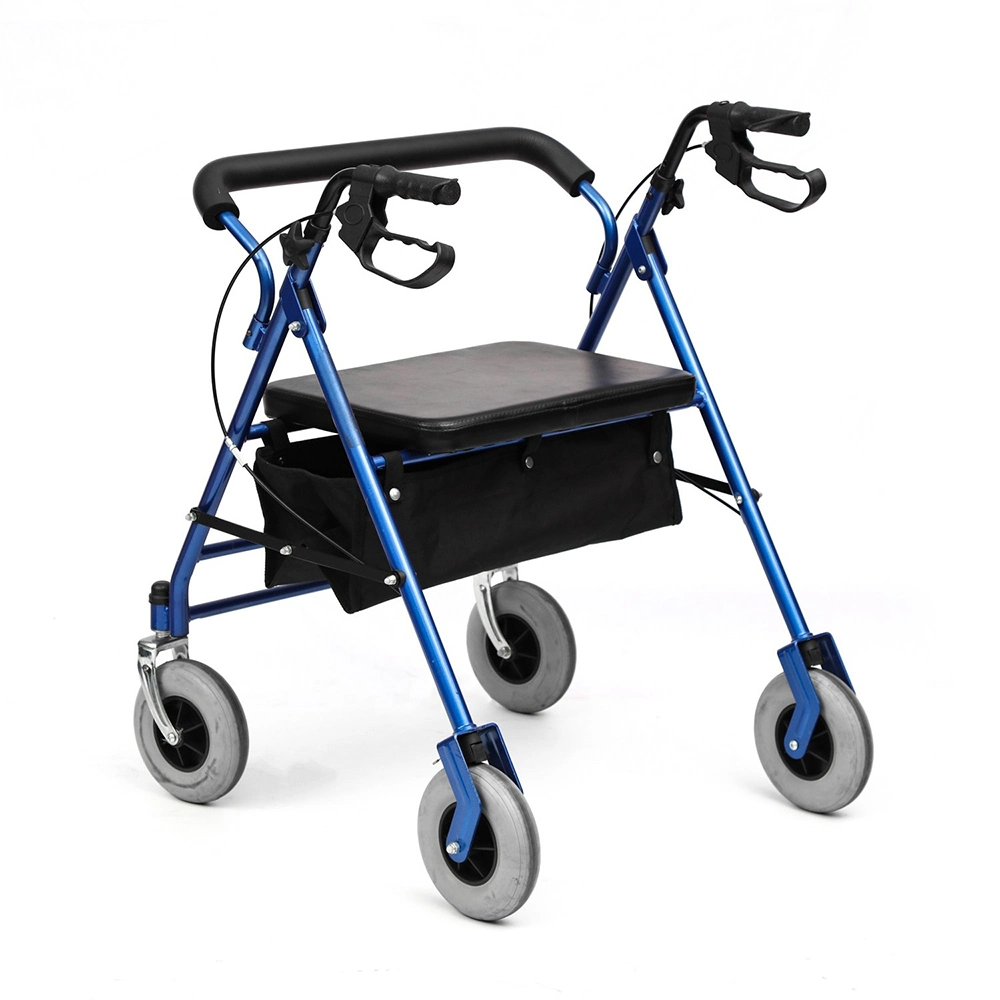 Medicina de Reabilitação Equipamento Walker para idosos pouca mobilidade Rollator