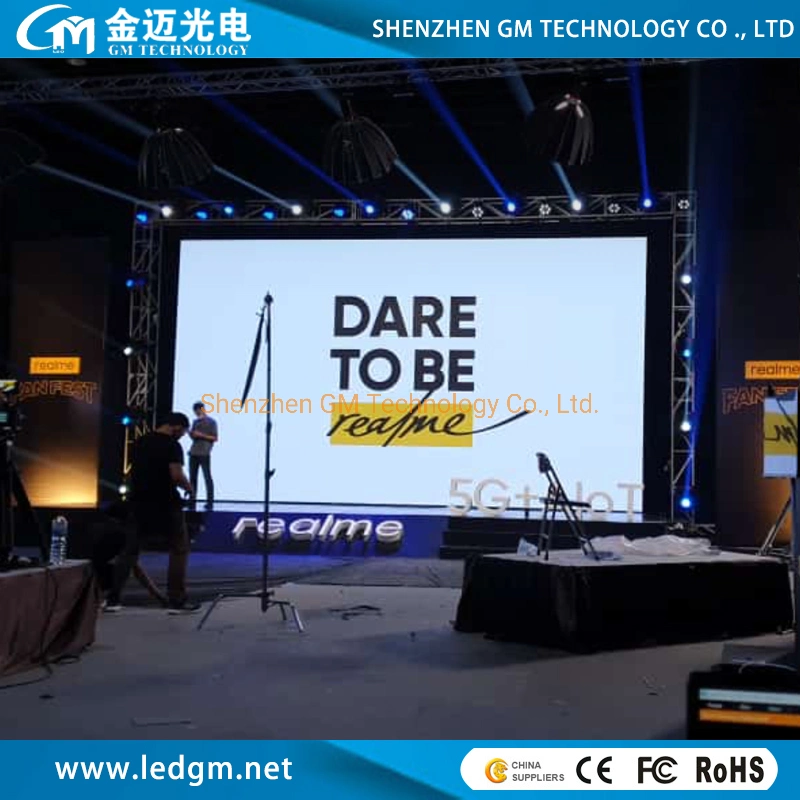 Low Power Consumption 4800Hz Inside Usage P1.89 P2.604 P2.84 P2.97 Indoor Rental LED Display, Stage/Trade Show Video Full Color LED Display