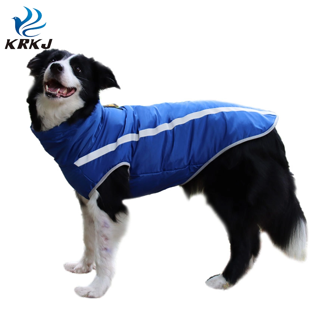 Tc6006 Large Pet Dog Autumn Winter Windproof Warm Vest Jacket Clothing