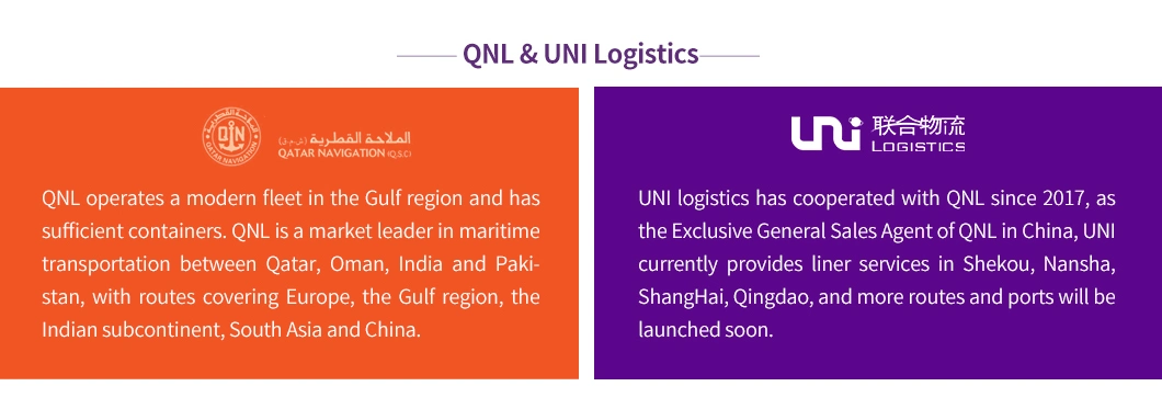 Servicio de carga de contenedores marítimos desde China a Jebel Ali, Dubai/Port Kelang, Singapur/Mundra, India