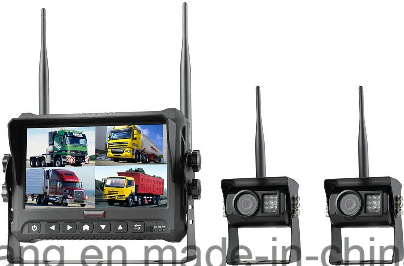 7inch 4CH 1080P /Wireless-backupkamera-System beweglichen DVR des Monitors des Auto-aufgebaut in DVR