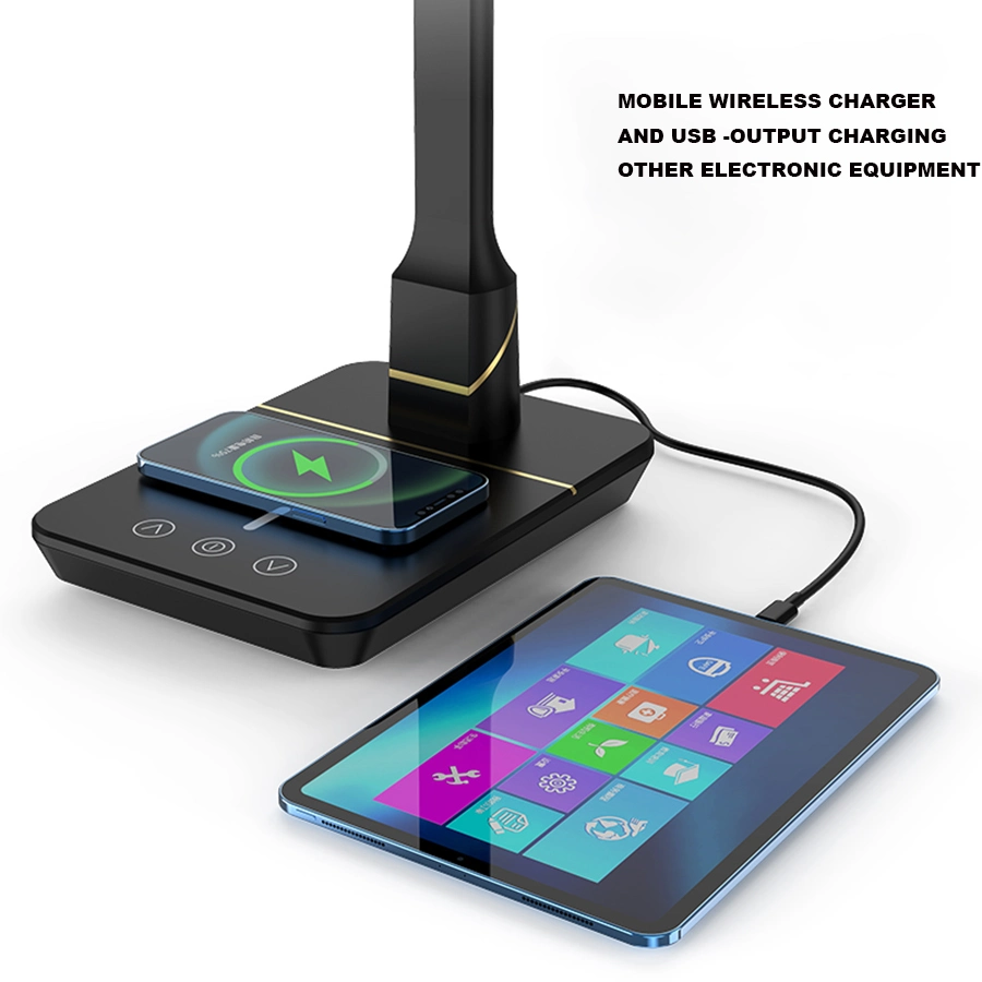 Desk Multifunction Phone Fast Charging Station 10W 3 in 1 Qi Wireless Charger