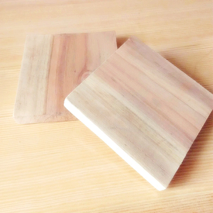 18mm placas de madera de Paulownia personalizados de forma redonda de madera de Paulownia
