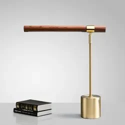 Nordic Modern Study Indoor Iron LED Office Works Reading Desk Table Lamp Light for Bedroom