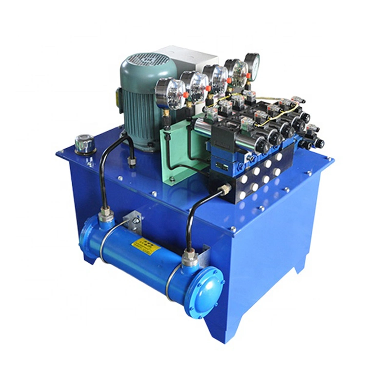 Custom Sale Multiple Models Portable Electric Hydraulic System Hydraulic Power Unit Power Pack Power Pump and Hydraulic Station