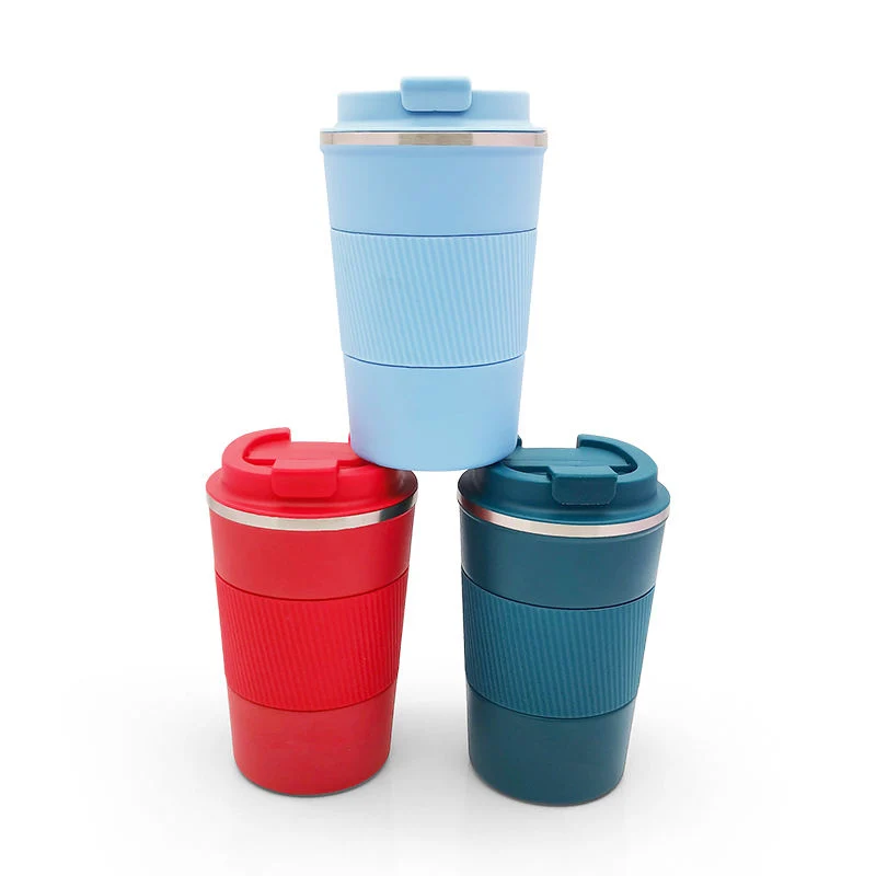 Custom Top Seller 380ml 510ml Travel Coffee Mug Vacuum Insulated Reusable Tumbler Portable Juice Cup