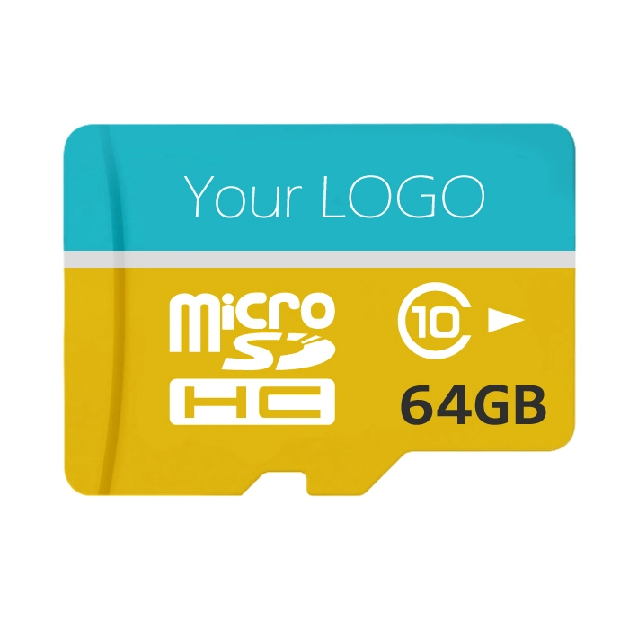 Cartão de memória SD de classe 10 com logotipo OEM de capacidade total de 128 GB Cartão SD TF de 32 GB e 8 GB de 4 GB para Telefone