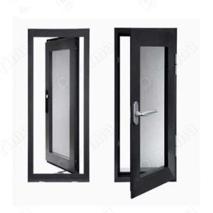 Soundproof Design Double Glazed Insulated Aluminium Casement Windows