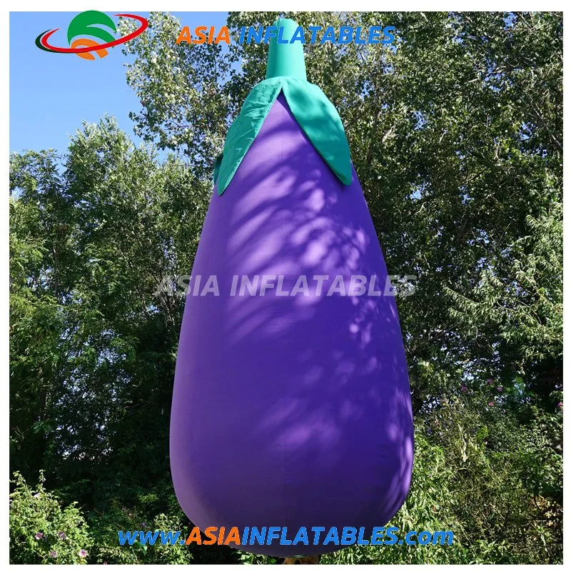 New Design Advertising Inflatable Eggplant for Celeberation