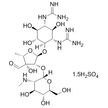 Material antibiótico 3810-74-0 polvo de sulfato de estreptomicina