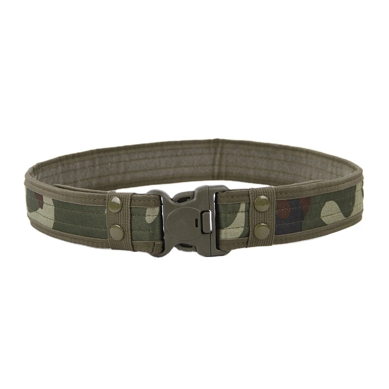 5.5cm Nylon Canvas Belts Custom Buckle Military Style Uniform Tactical Belts