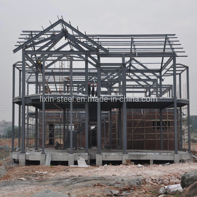 Strong High Rise Steel Building Steel Frame with Cement Board