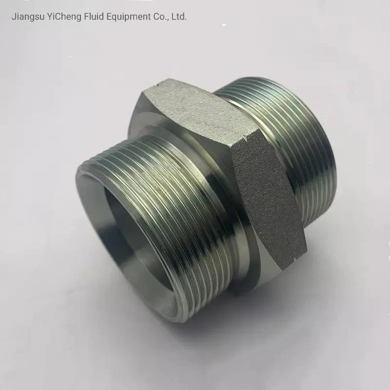 1b Bsp Male Double Use for 60 Seat or Bonded Seal Hydraulic Tube Fittings for Machinery