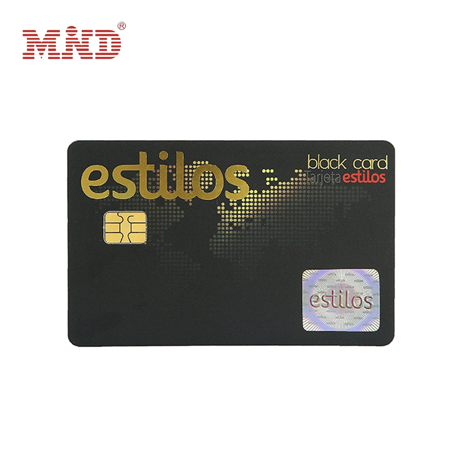 13.56MHz RFID de PVC blanco NFC Contact IC chip Smart Card