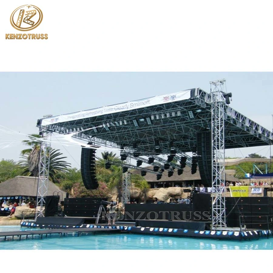 Aluminum Concert Stage Roof Truss System for Display