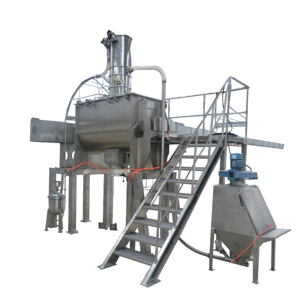 Dumping Station Manual Feeding Vacuum System Feeding Mixing