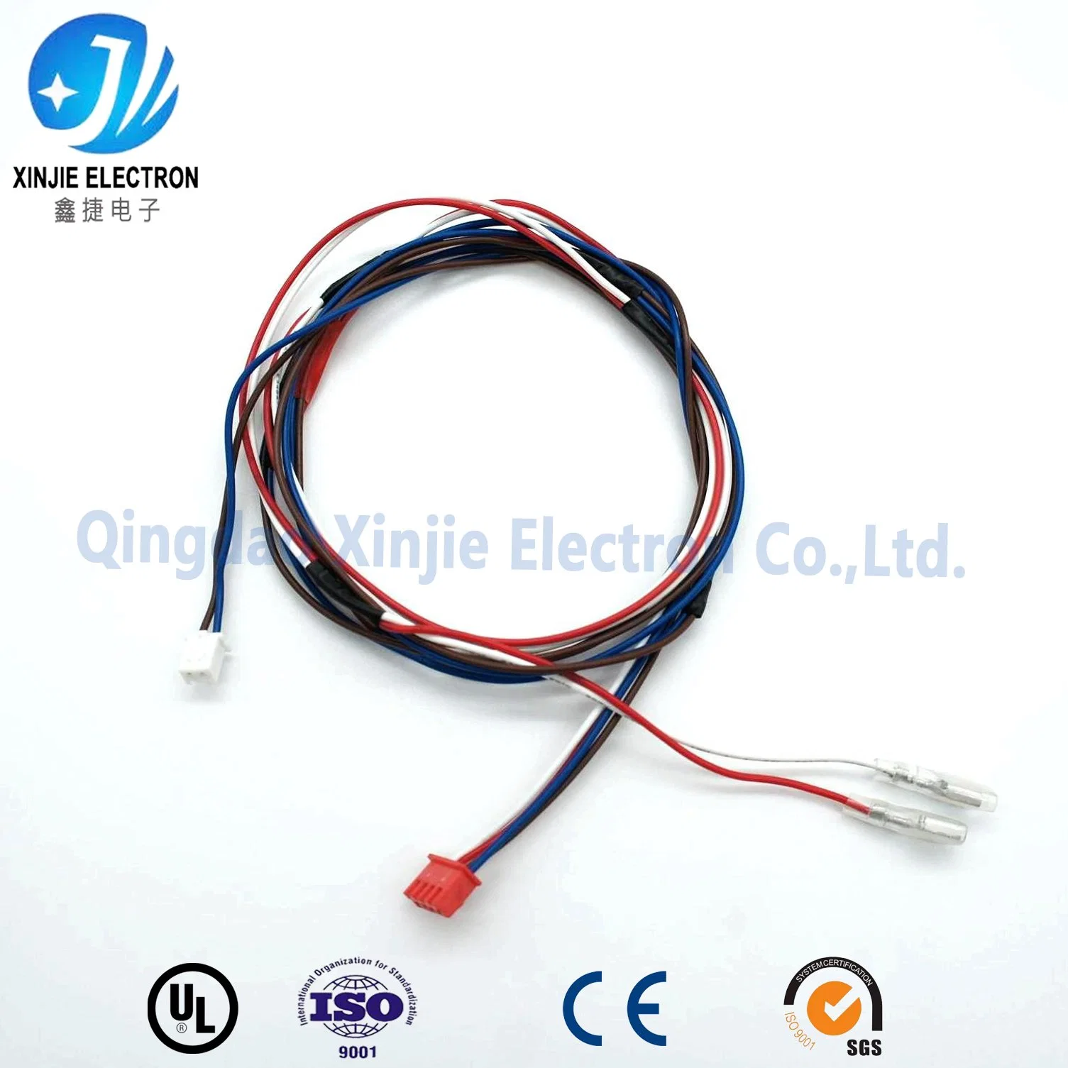 Custom Electric Terminals Connector Plug Cable Assembly for LED Lights