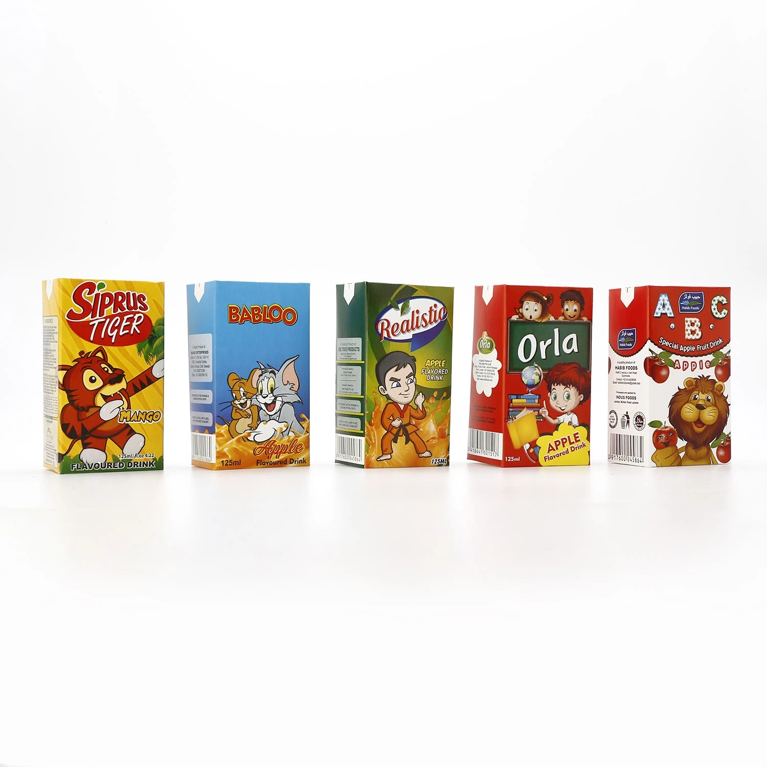 China Slim Based Carton for Tea, Juice, Milk and Liquid