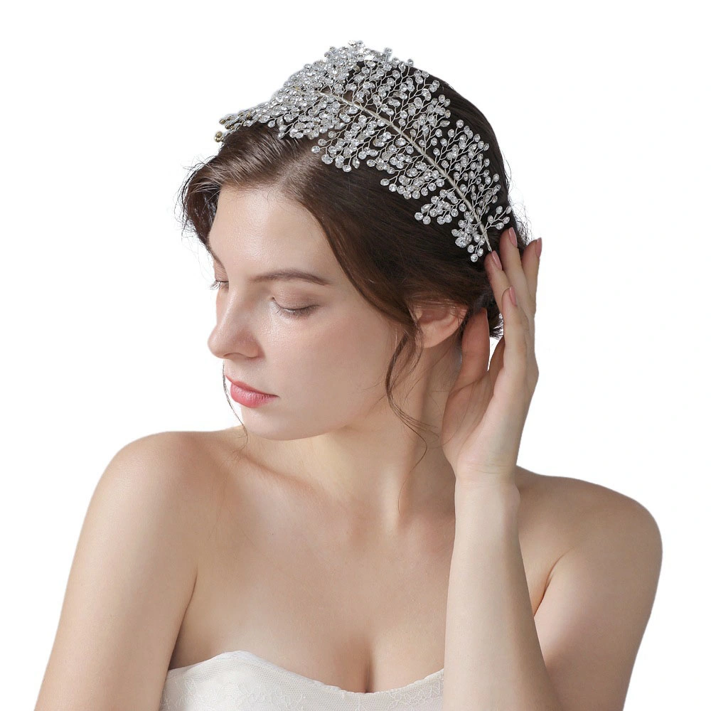 Yp124 Bride Hair Accessories Rhinestone Headband Bridal Headdress Wedding Accessory