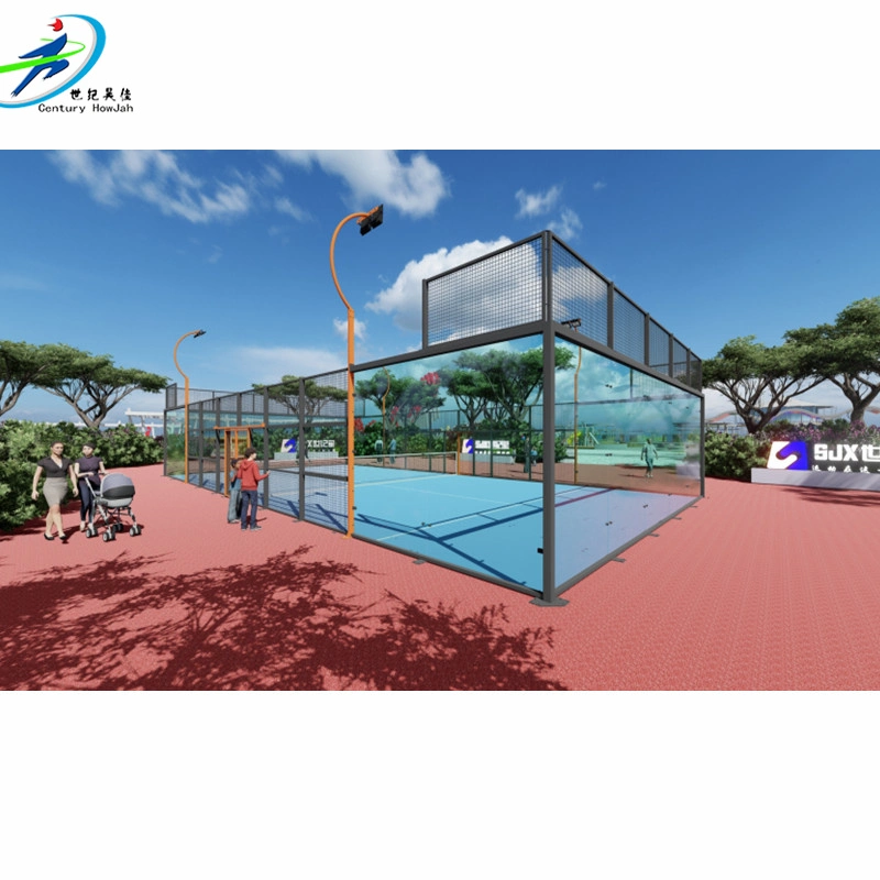 Century Star 4m Full Double Enhanced Factory Supply Wholesale/Supplier High quality/High cost performance  Padel Tennis Court