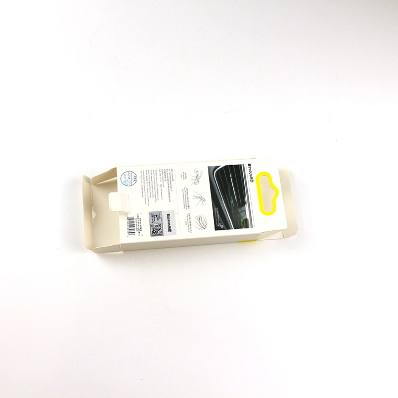 La impresión de papel personalizado 350 g de Arte Caja de embalaje con asa