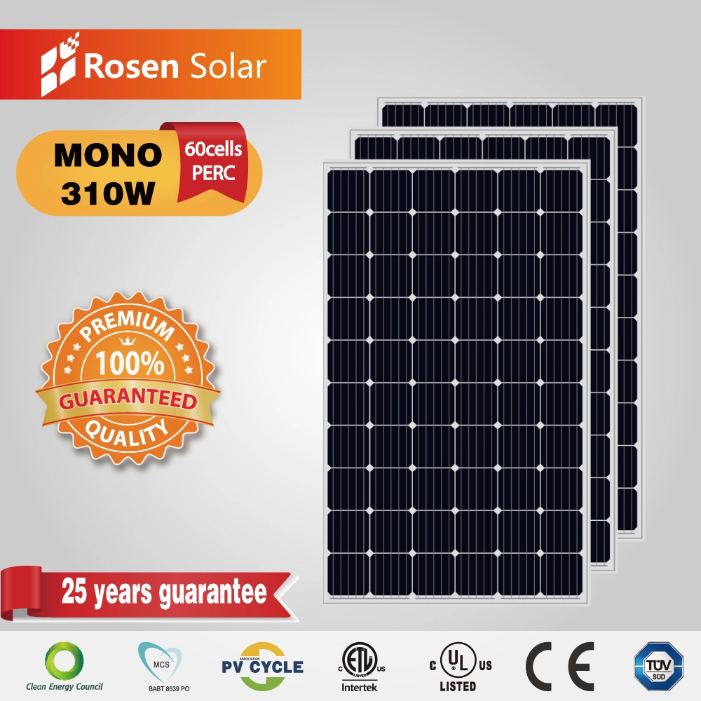 Factory Direct Sales 5bb Mono Solar Cell 300W 310W 320W PV Solar Module