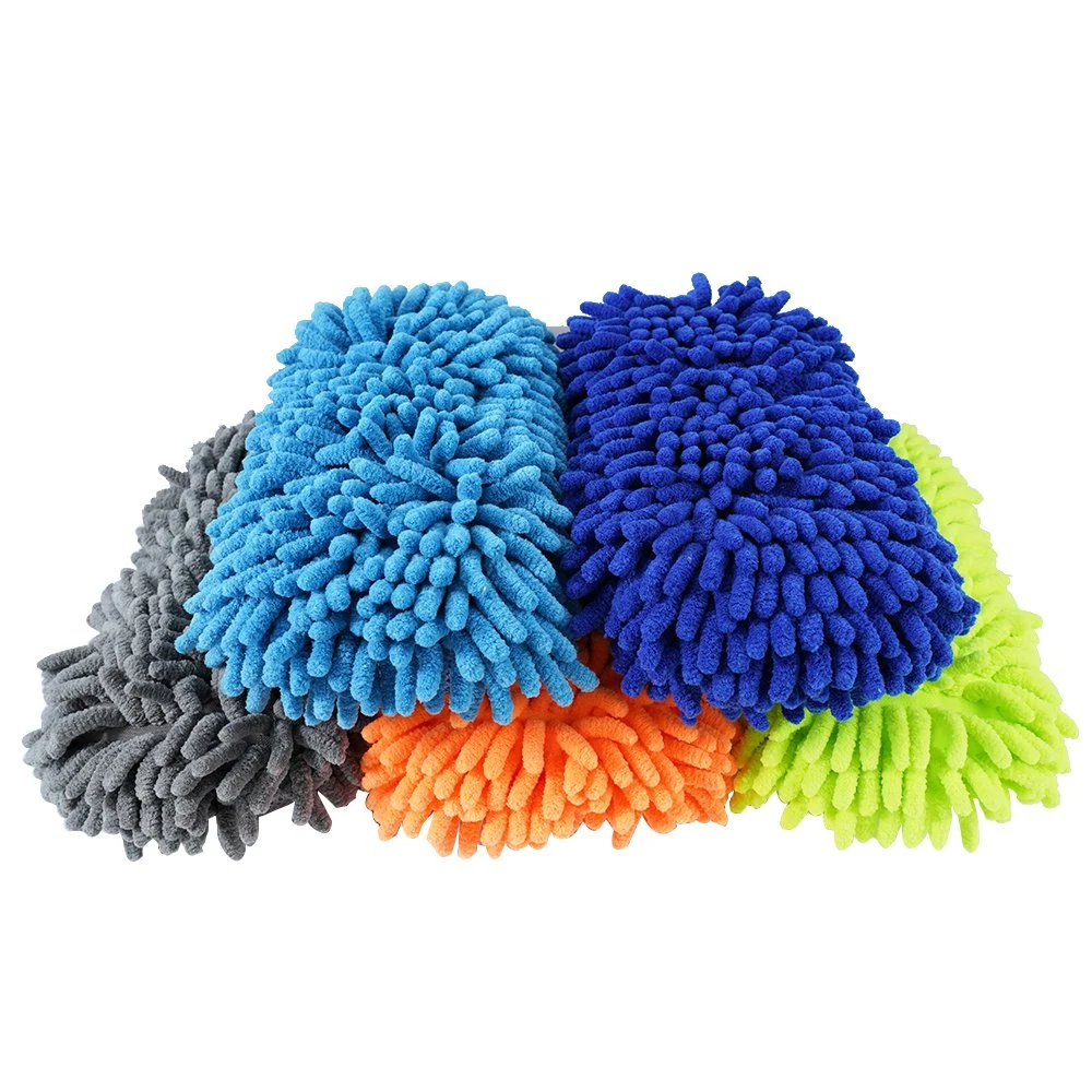 Scratch Free Powerful Dust Removal Chenille Microfiber Car Cleaning Wash Sponges