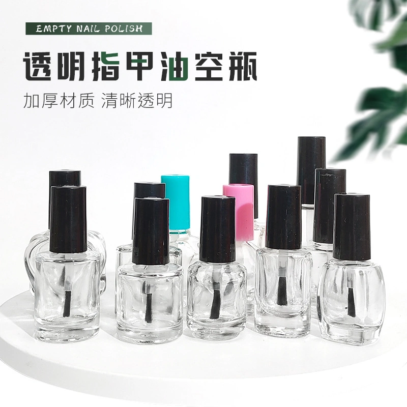 Glasswork Wholesale/Supplier Customized Logo Bottle 5 8 10 15ml Cap and Brush