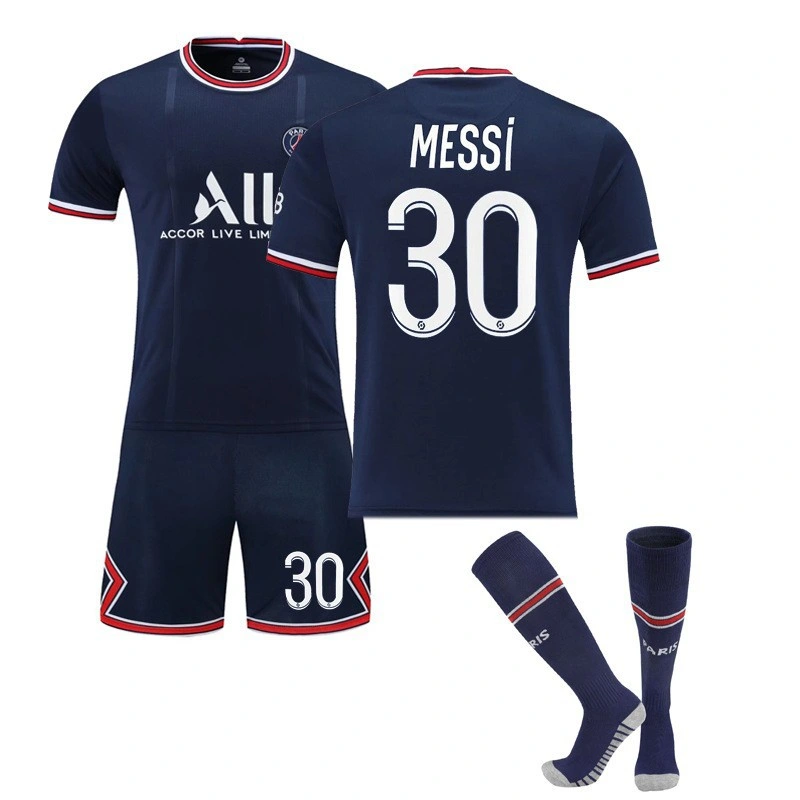 Commerce de gros Paris-Saint-Germain 2122 Maison loin Kit maillots de football tee-shirts costumes
