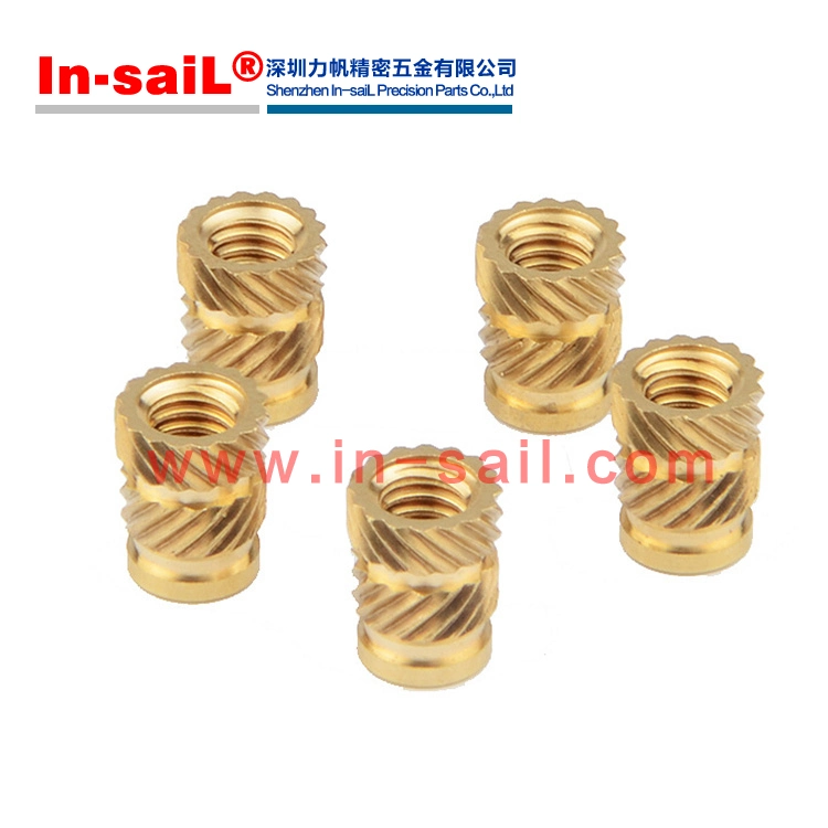 Brass Insert for Plastic with Heat or Ultrasonic Power