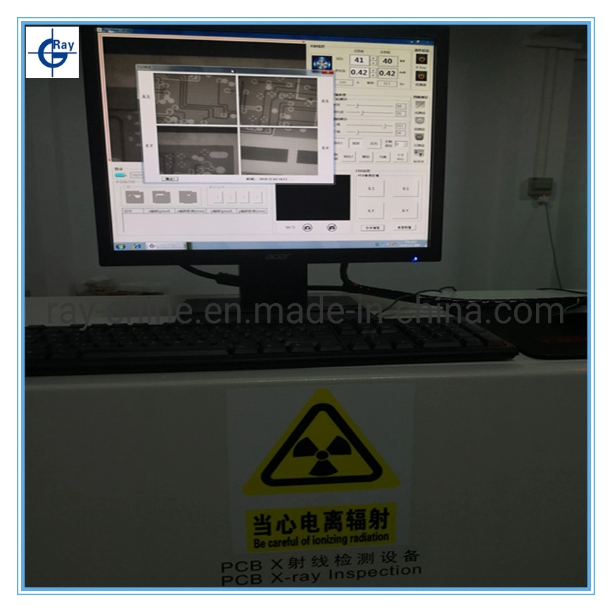 X-ray Inspection Machine for PCB Target Hole Diviation with Less Radiation