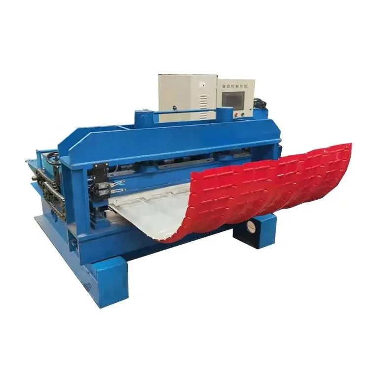 Guide Post Double Glazed Tile Roll Forming Equipment