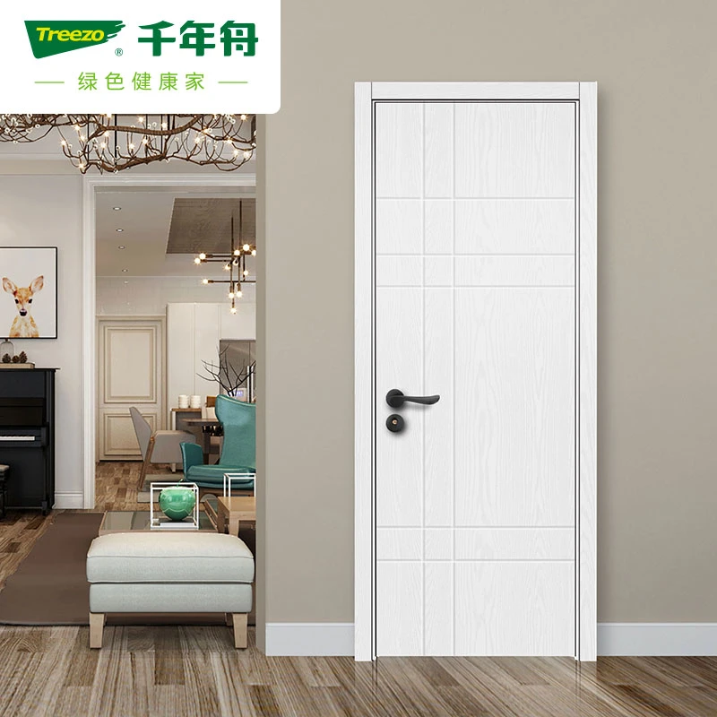 2022 Hot Selling Cheap PVC MDF HDF Interior Wooden Doors