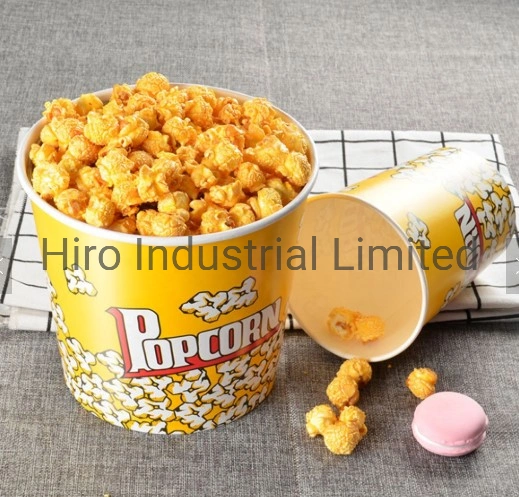 Custom Print Dispos Paper Popcorn Bucket Fried Chicken Paper Bucket