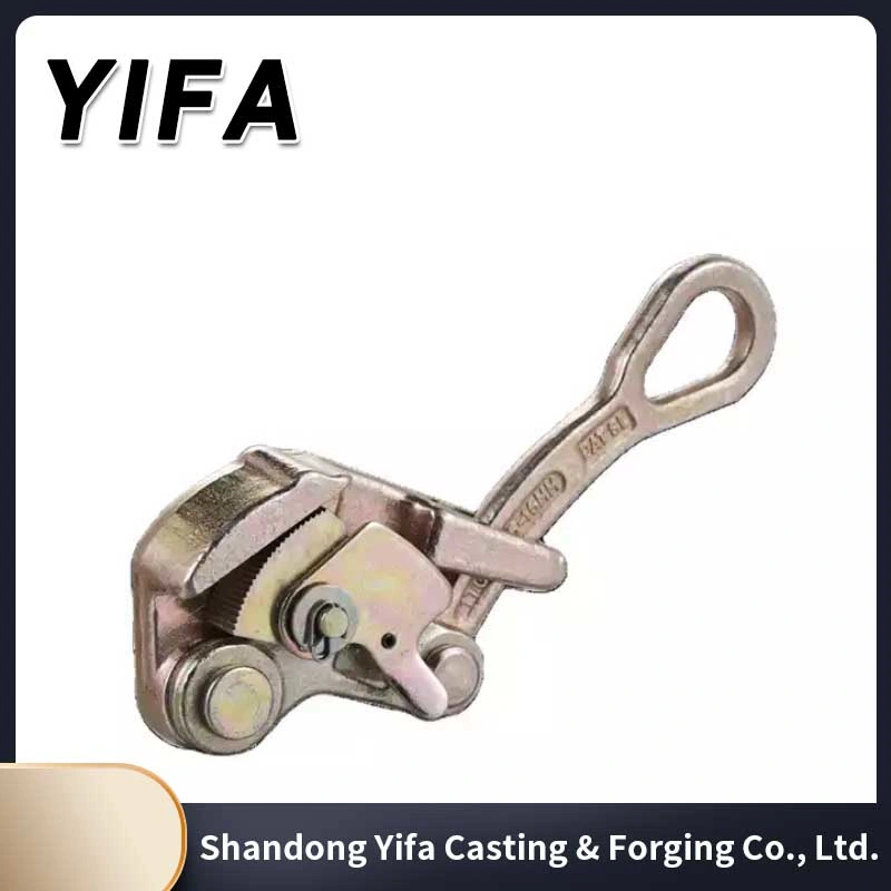 Hand Rope Winch Come Along Wire Grips Lost Wax Casting Investment Casting Easily Operated Cable Clamp Hardware/Wire Rope Grip