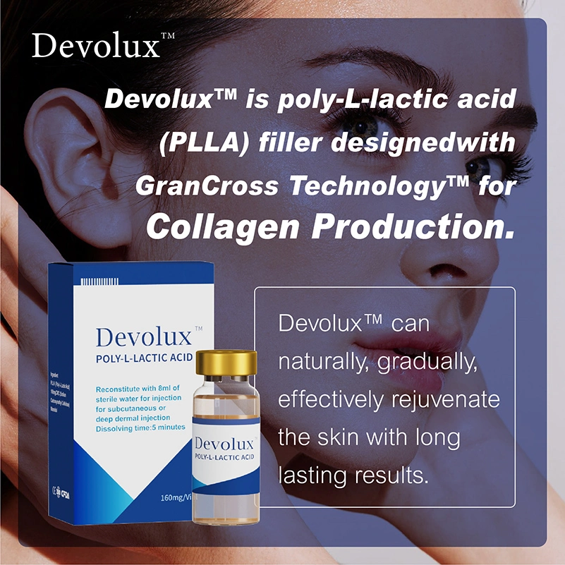 Devolux Plla Poly-L-Lactic Acid Non Surgical Anti Wrinkles Aesthetic Plla Filler Bbl for Men