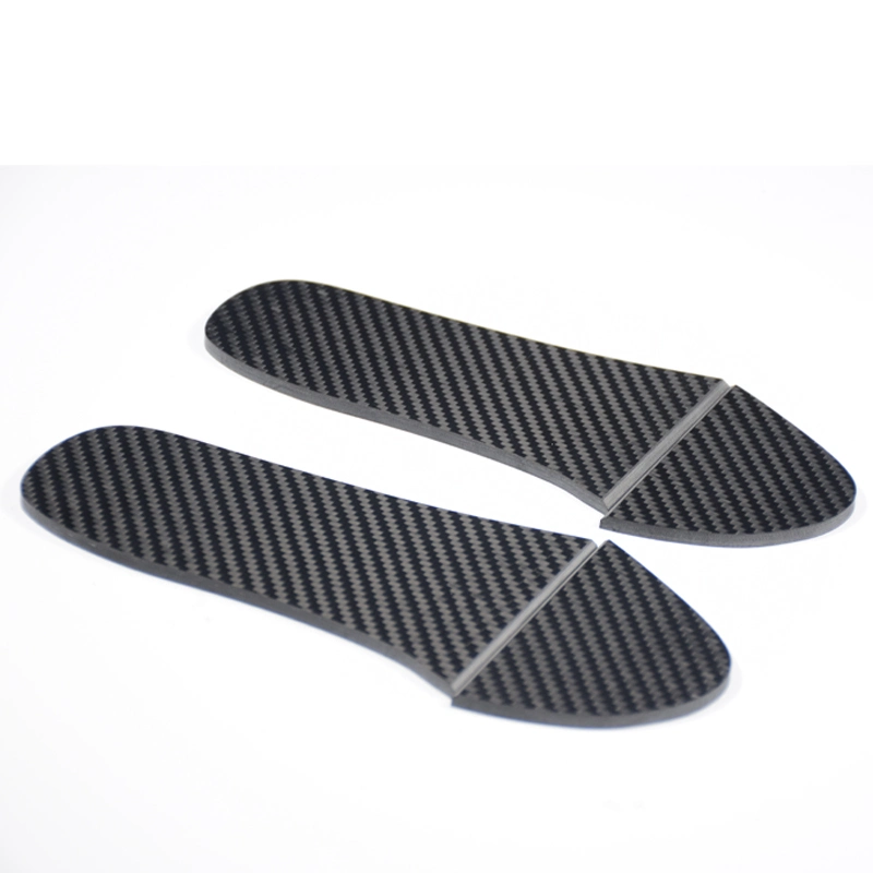 Plain Carbon Fiber Sports Insoles