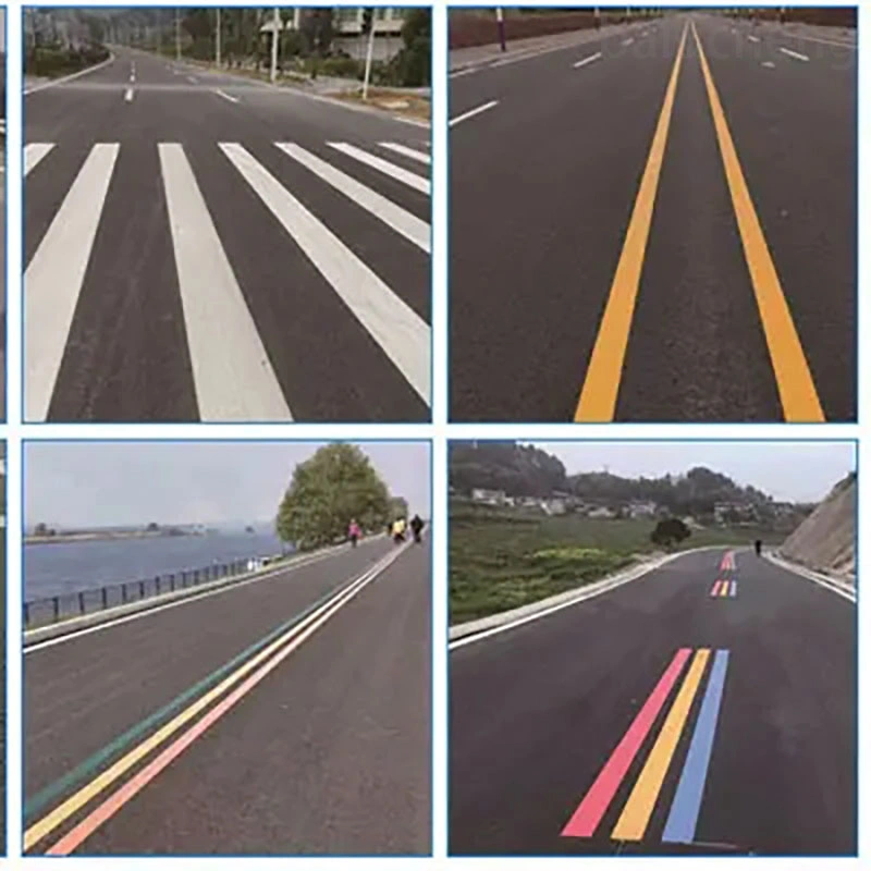 Hochwertige City Road Marking mit hochwertiger thermoplastischer Lackierung: Scharfe und gut sichtbare Markierungen